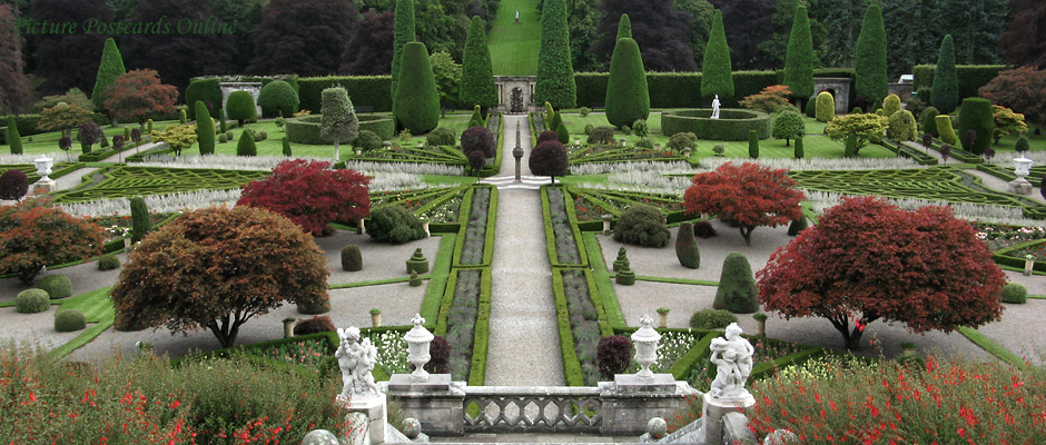 Drummond Castle Gardens